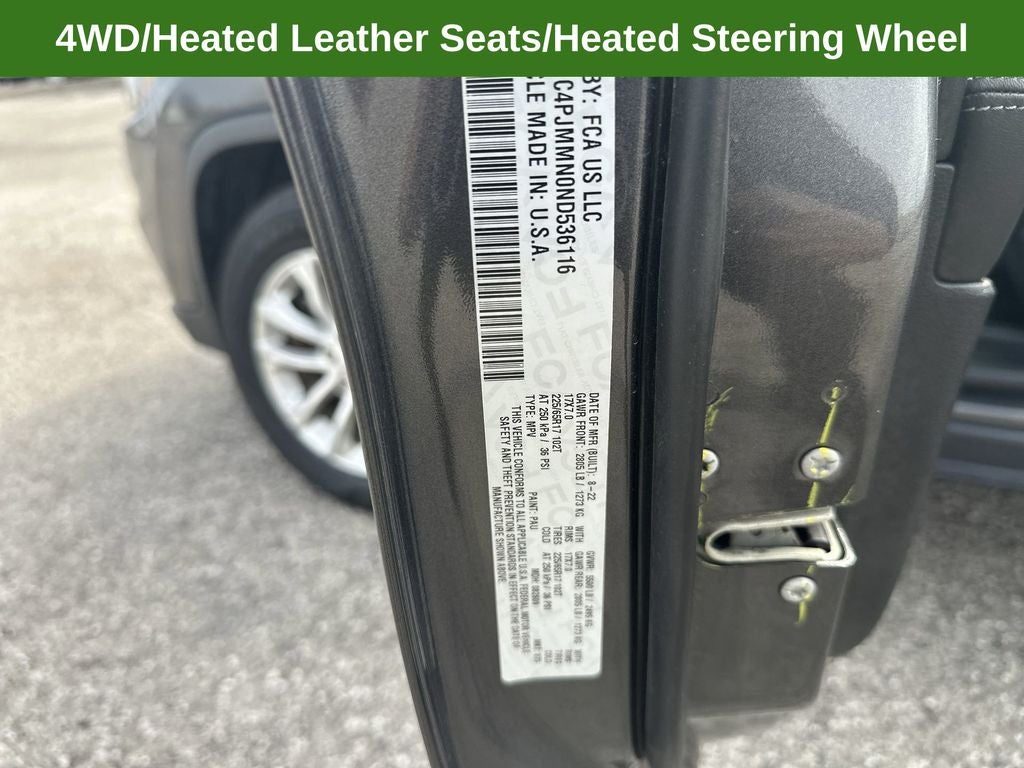 2022 Jeep Cherokee Latitude Lux 4x4