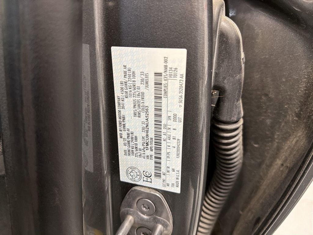 2022 Ford Escape SEL