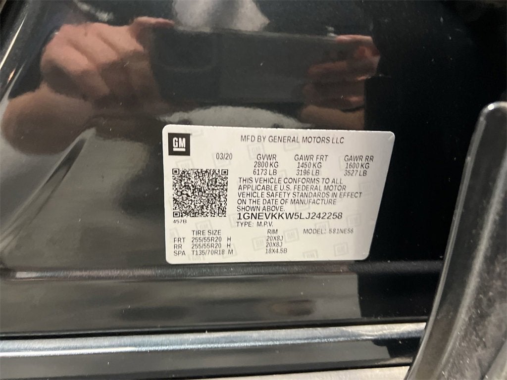 2020 Chevrolet Traverse Premier