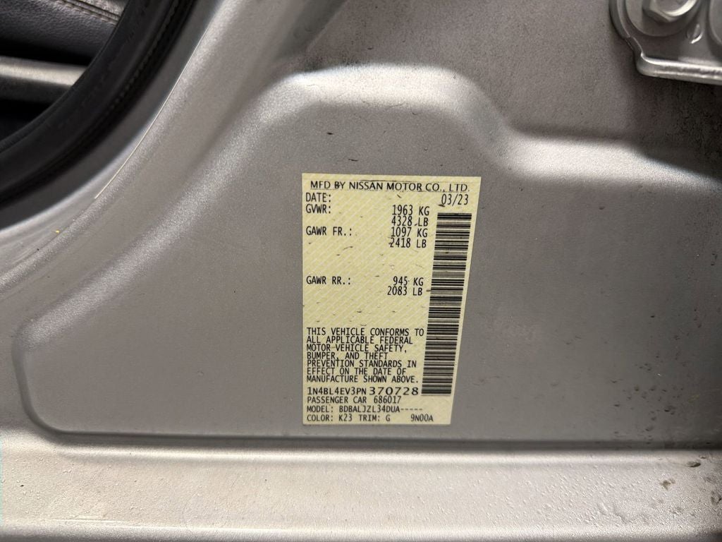 2023 Nissan Altima 2.5 SL