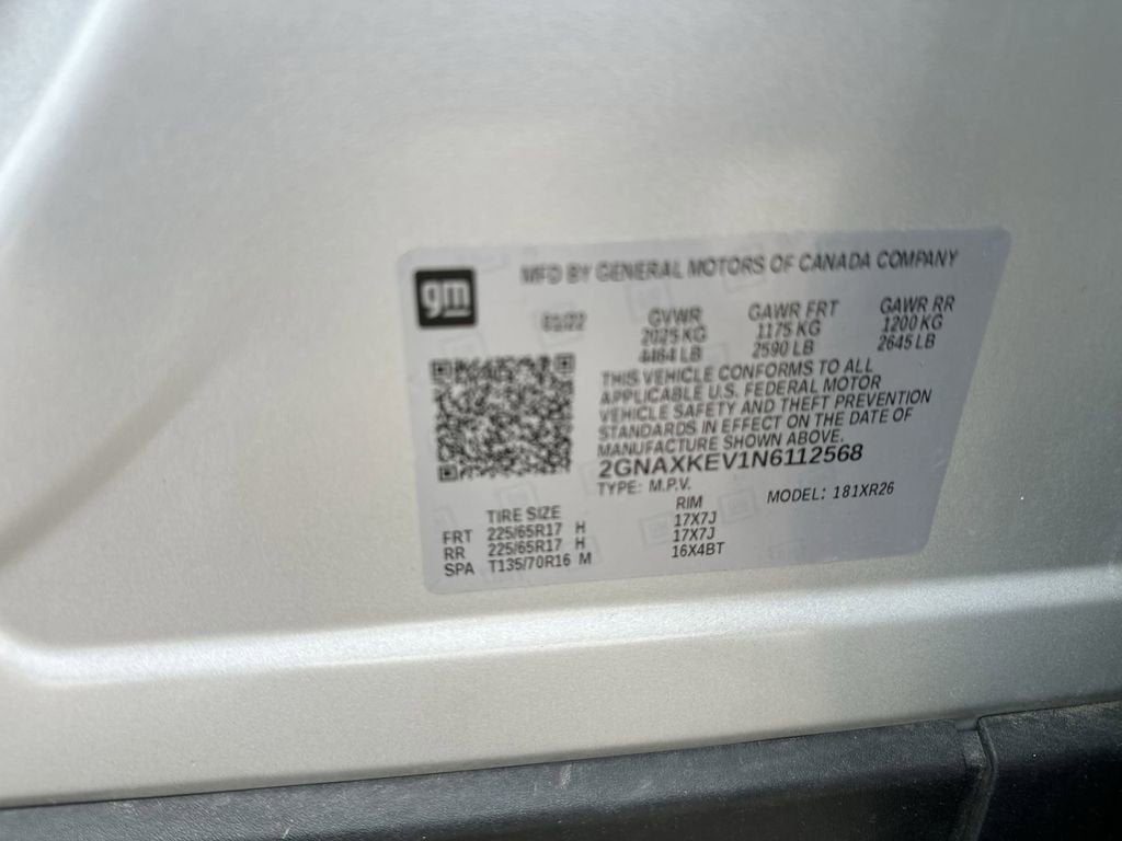 2022 Chevrolet Equinox LT