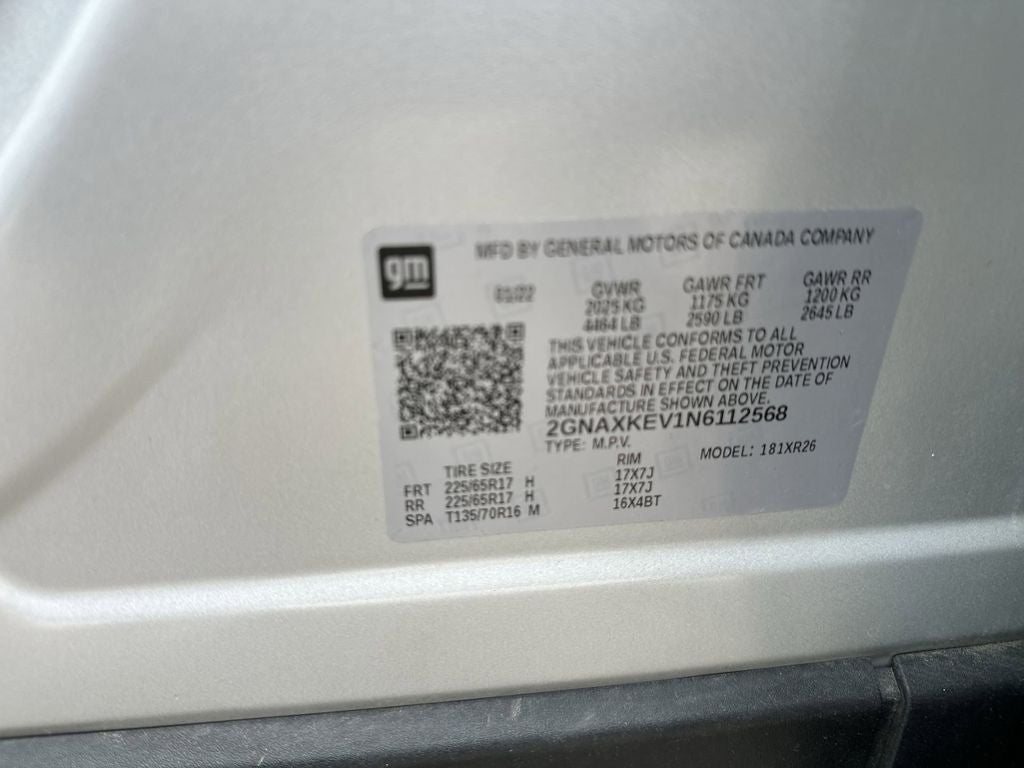 2022 Chevrolet Equinox LT