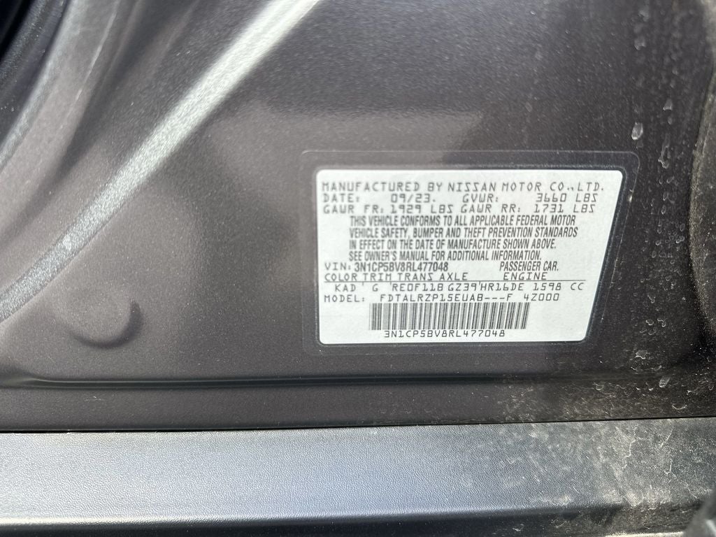 2024 Nissan Kicks S Xtronic CVT