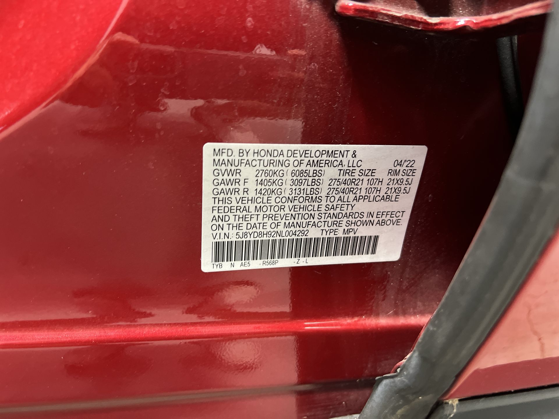 2022 Acura MDX Type S