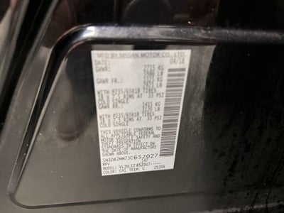 2018 Nissan Pathfinder SV