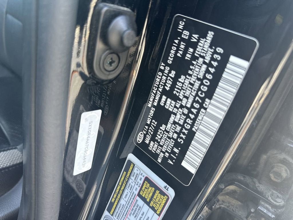 2012 Kia Optima SX