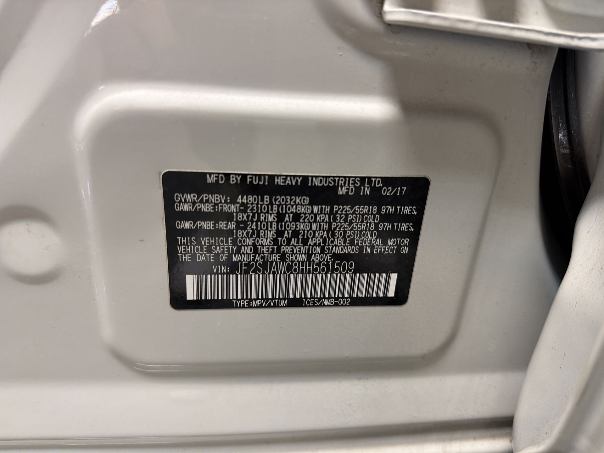 2017 Subaru Forester Touring