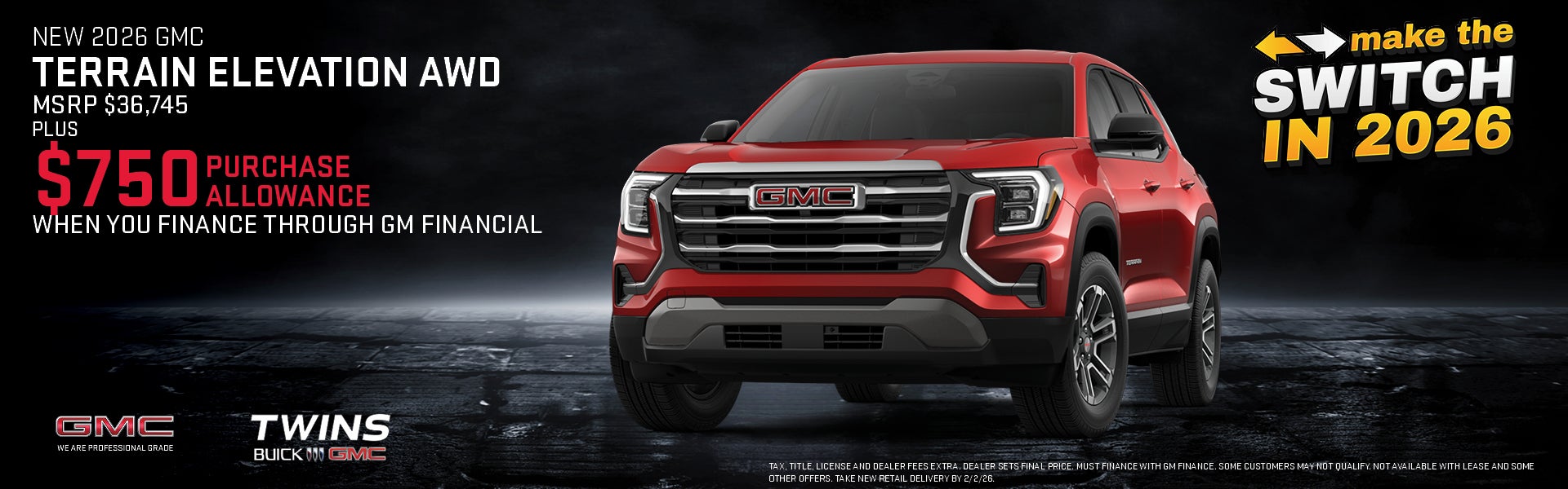2026 GMC Terrain models in Columbus, OH