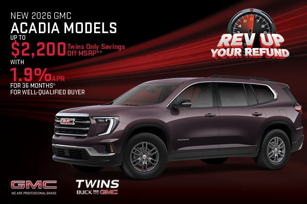 2026 GMC Acadia models in Columbus, OH 