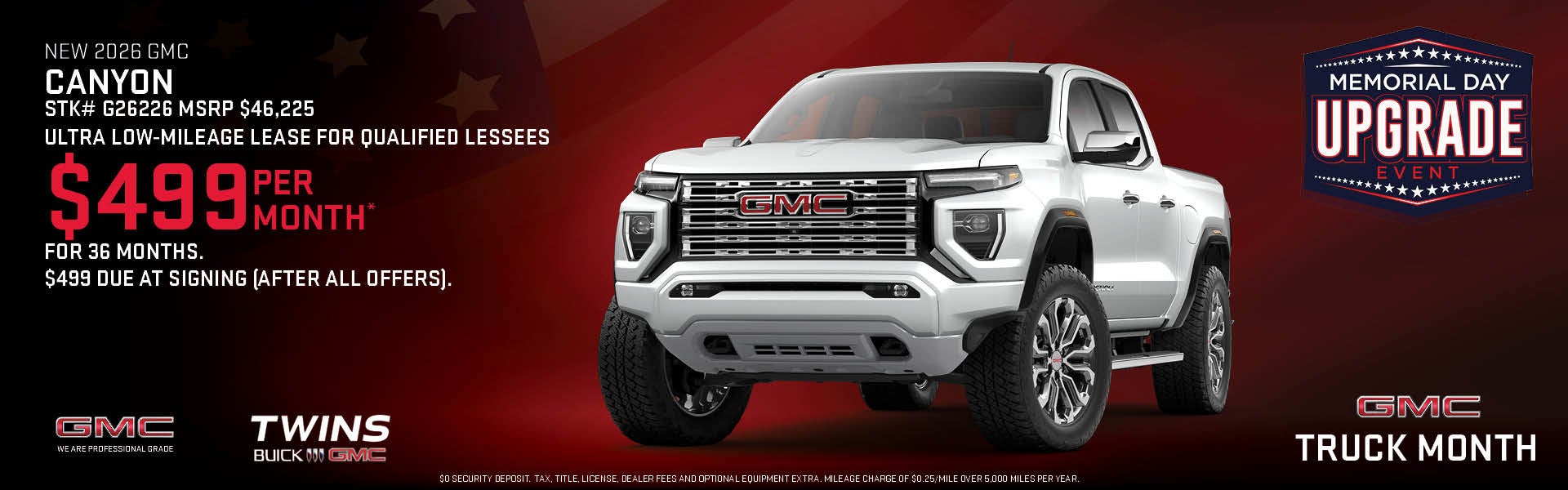 NEW GMC CANYON