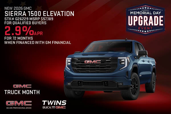 New 2026 GMC Sierra 1500 Elevation