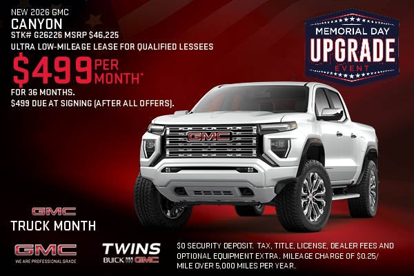 NEW GMC CANYON
