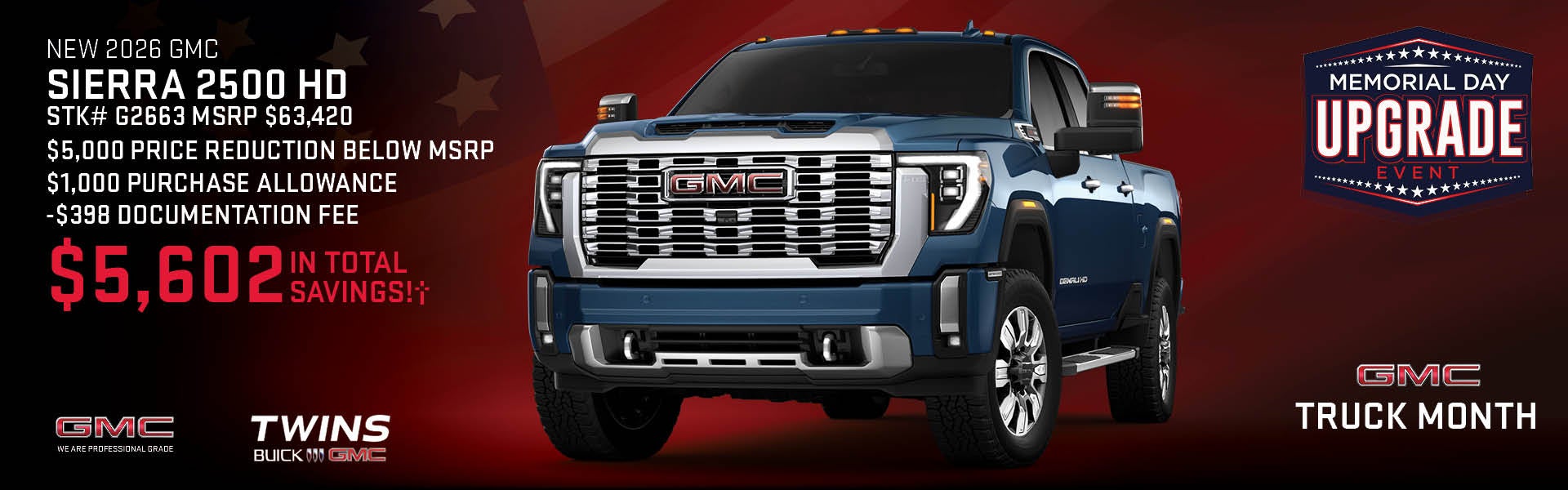 New 2026 GMC Sierra 2500 HD