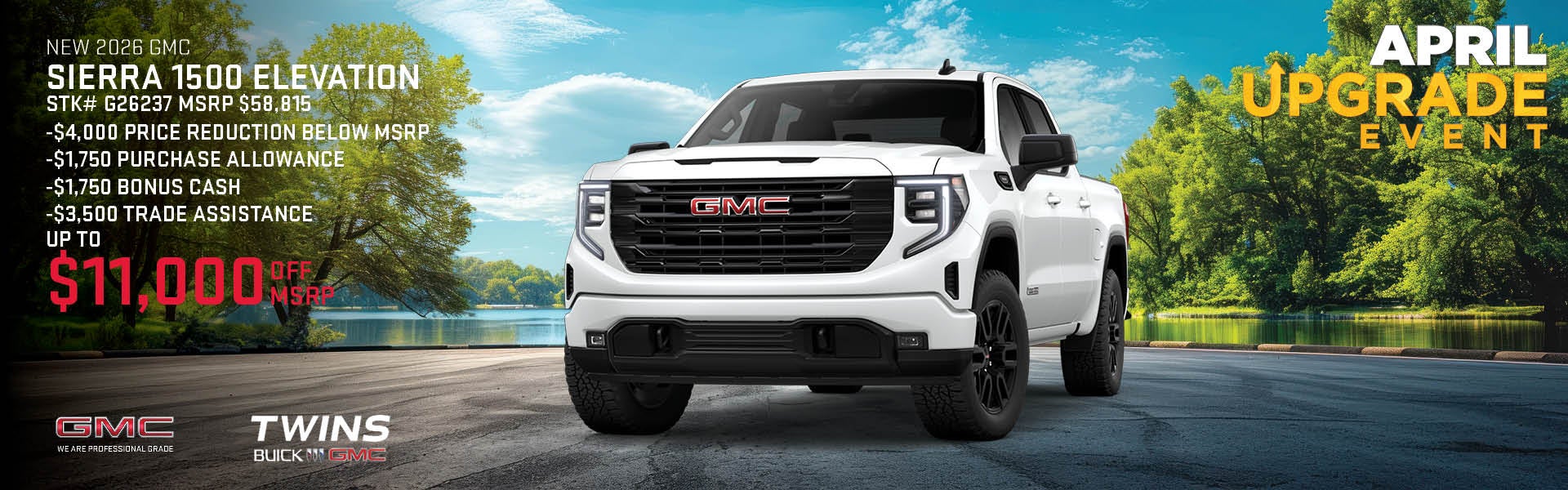 NEW 2026 GMC Sierra 1500 Elevation