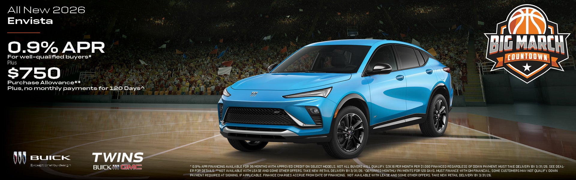 New 2026 Buick Envista