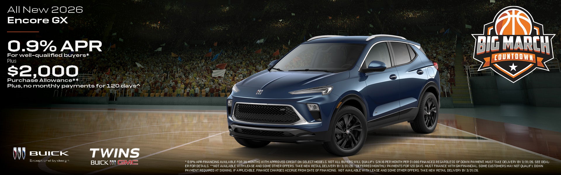 New 2026 Buick Encore GX