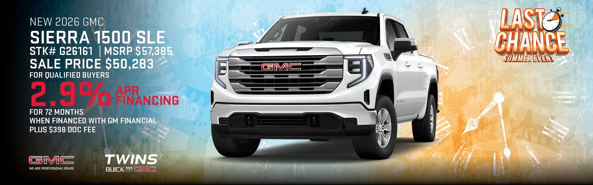 NEW 2026 GMC SIERRA 1500 SLE