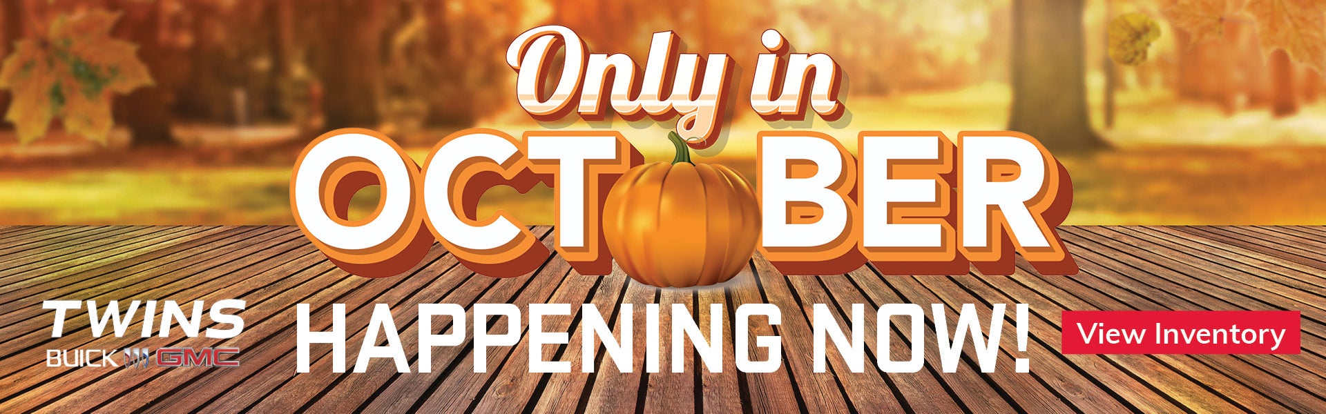 Only in October 