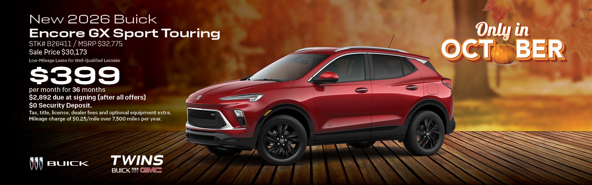 New 2026 Buick Encore GX Sport Touring
