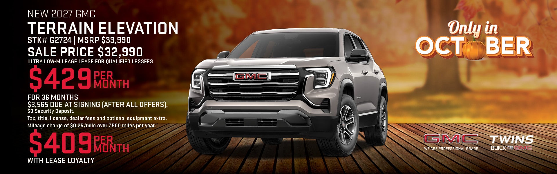 NEW 2027 GMC TERRAIN ELEVATION