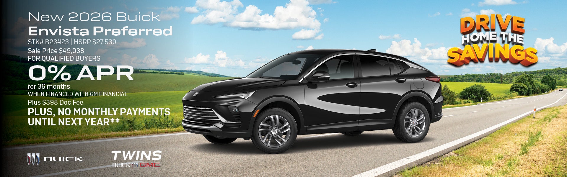 New 2026 Buick Envista Preferred